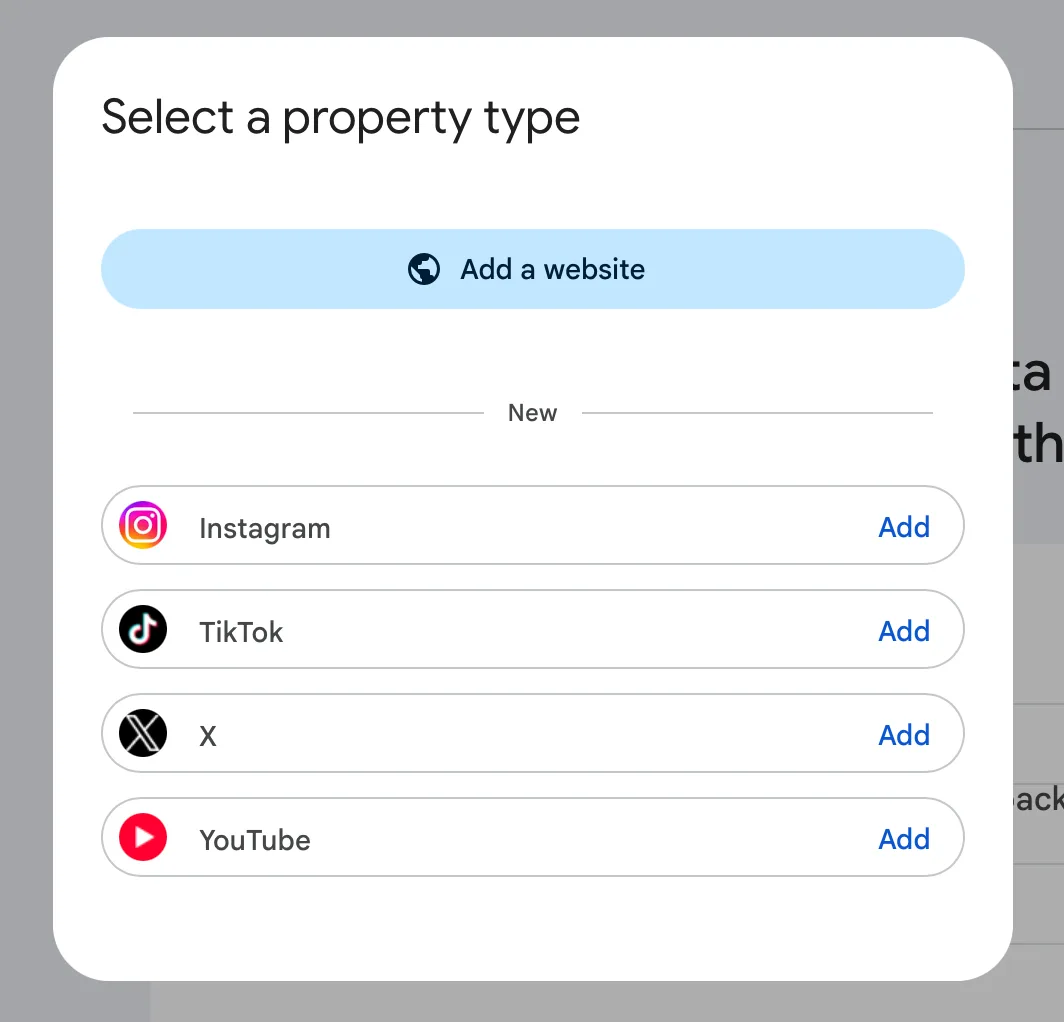 Instagram koppelen aan Google Search Console
